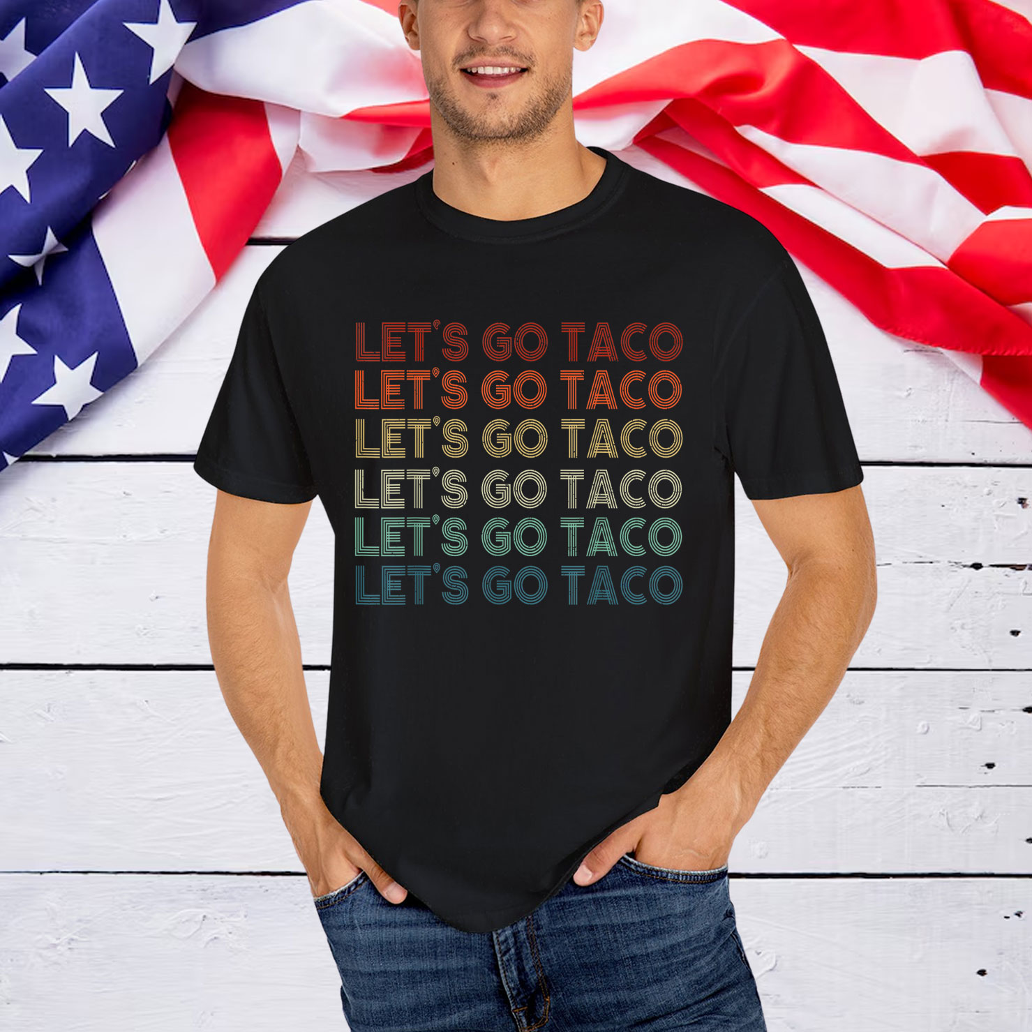 Let's Go Taco Always Chickens Out 2025 Shirt