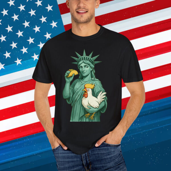 TACO Trump Always Chickens Out Funny Shirt