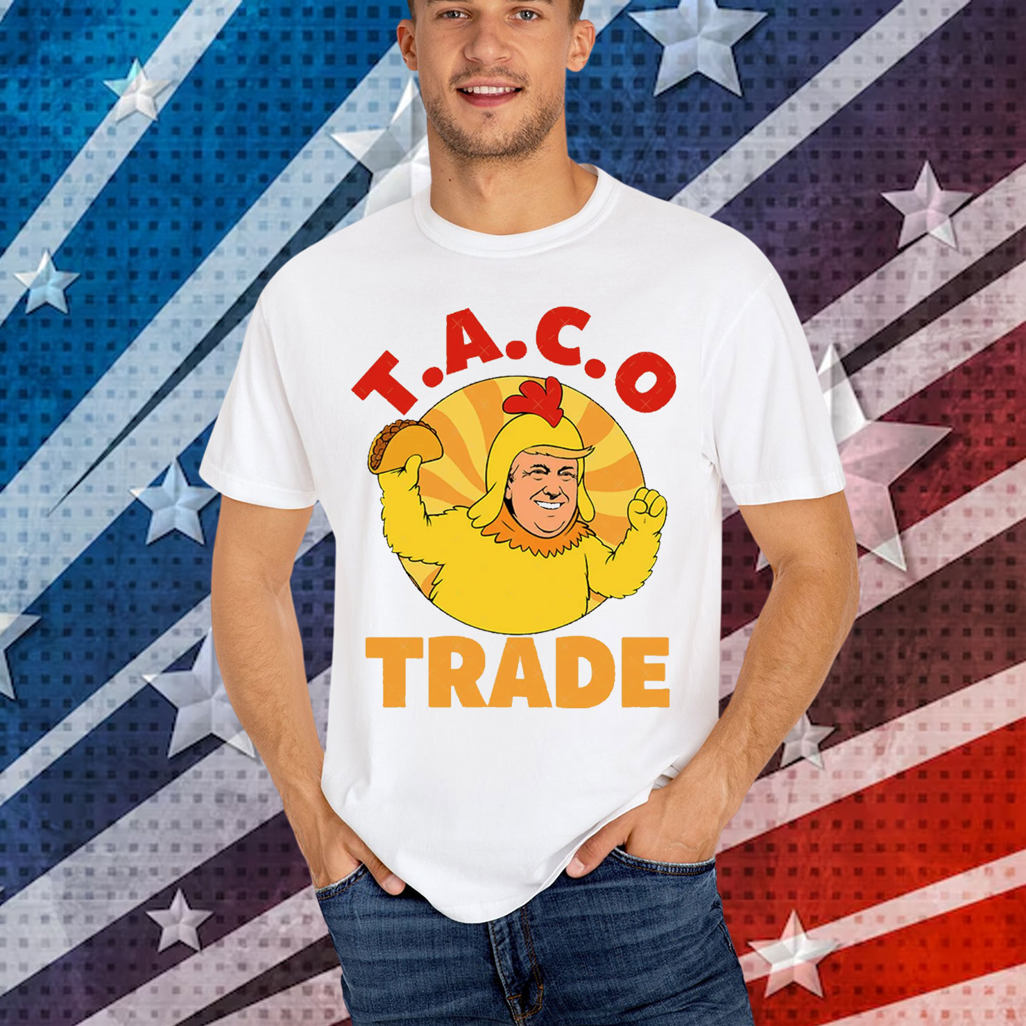 Taco Trump Always Chickens Anti Shirt
