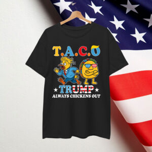 Let's Go Trump Always Chickens Out Shirt