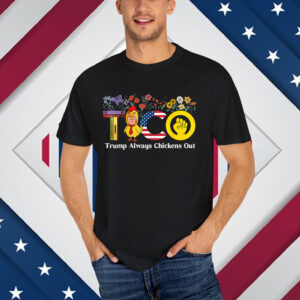 Let's Go Trump Always Out Chickens Shirt