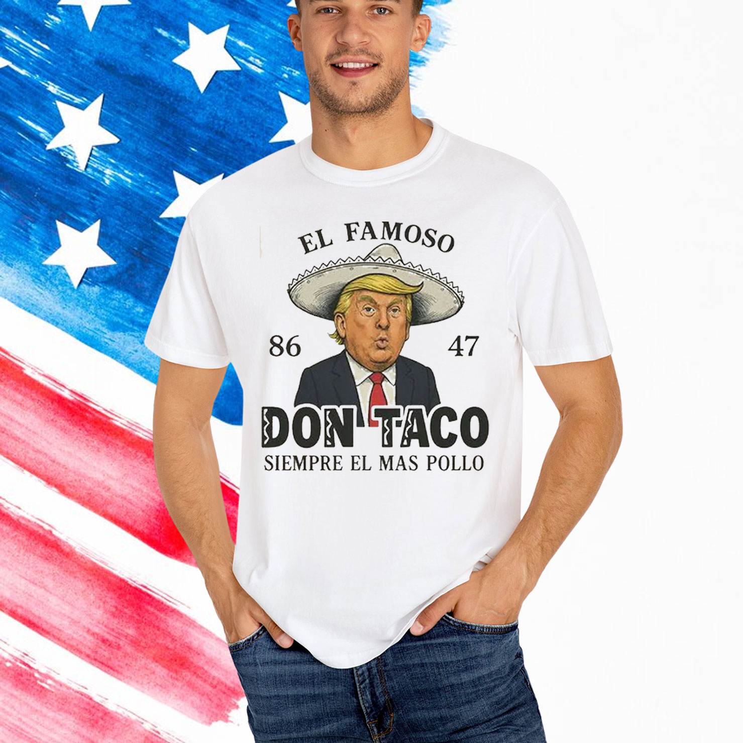 Trump Always Chickens Out Famoso Don Shirt