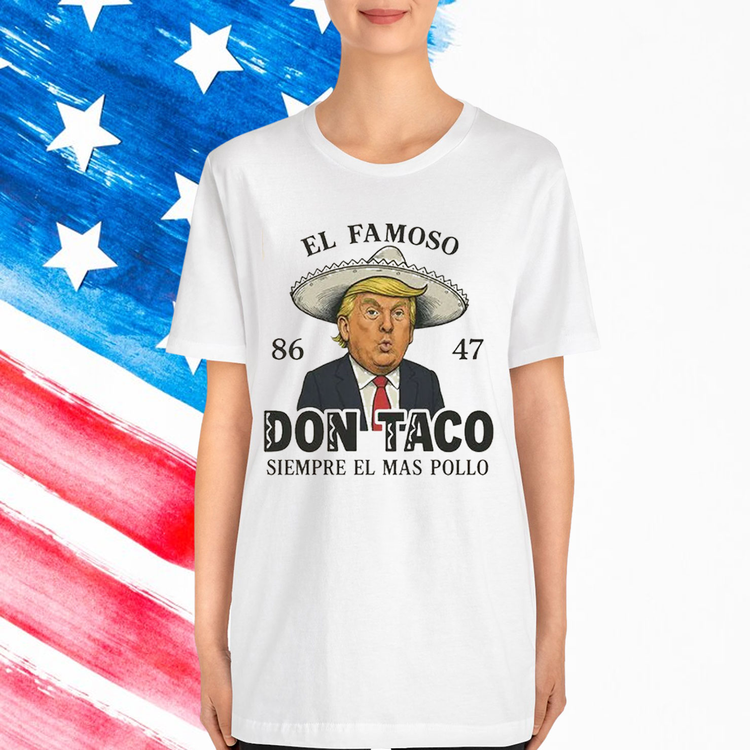 Trump Always Chickens Out Famoso Don Shirt