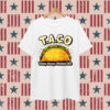 Let's Go Taco Trump Always Chickens Out Funny Shirt