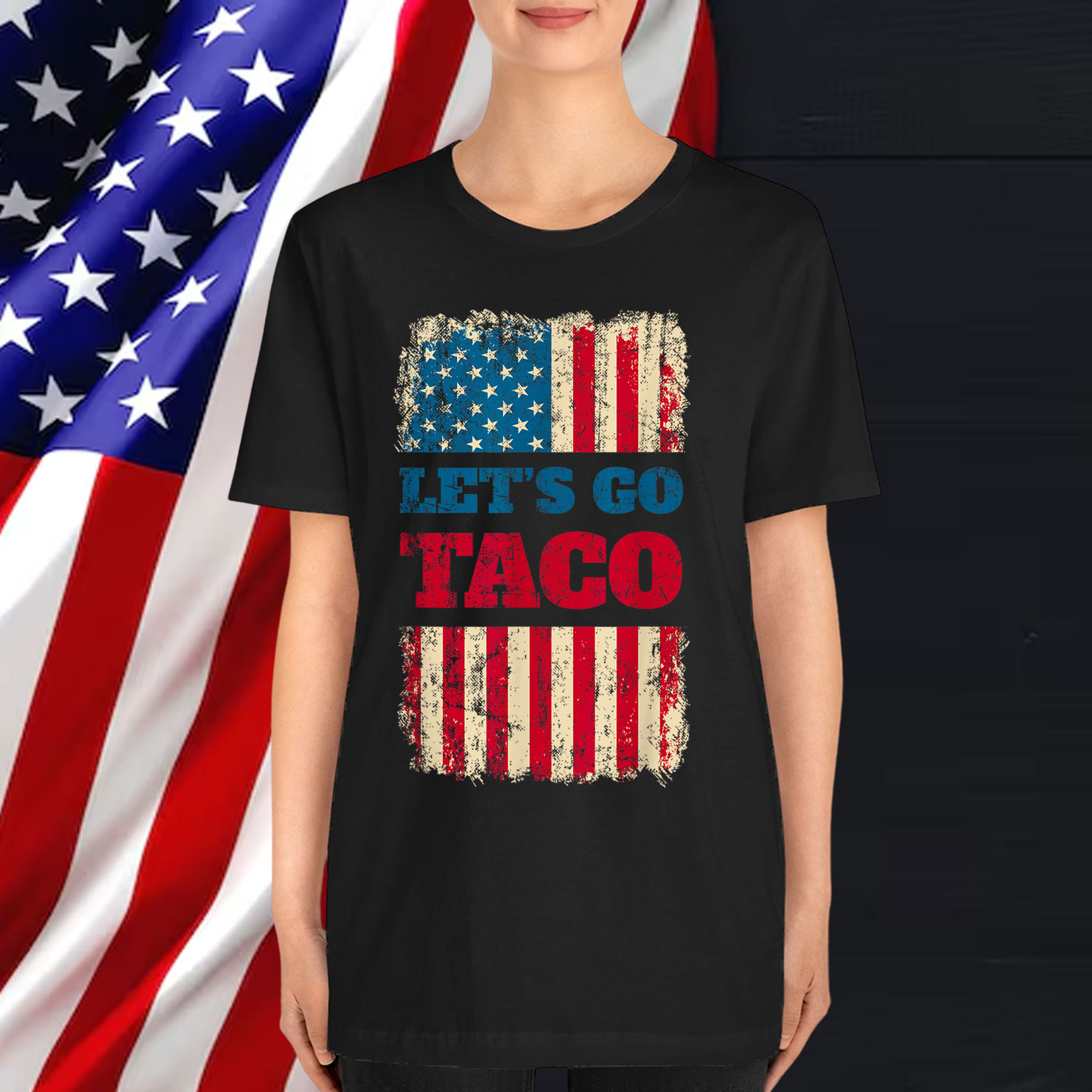Chickens Out Let's Go TACO Trump Always Shirt