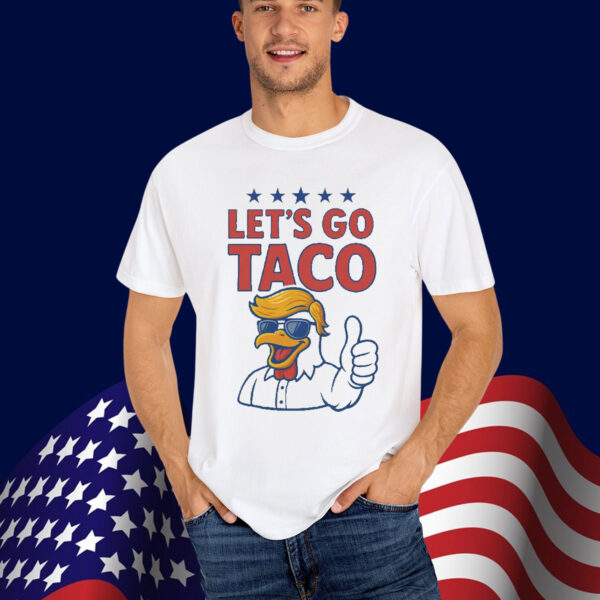 Trump Always Chickens Out Political Acronym Shirt