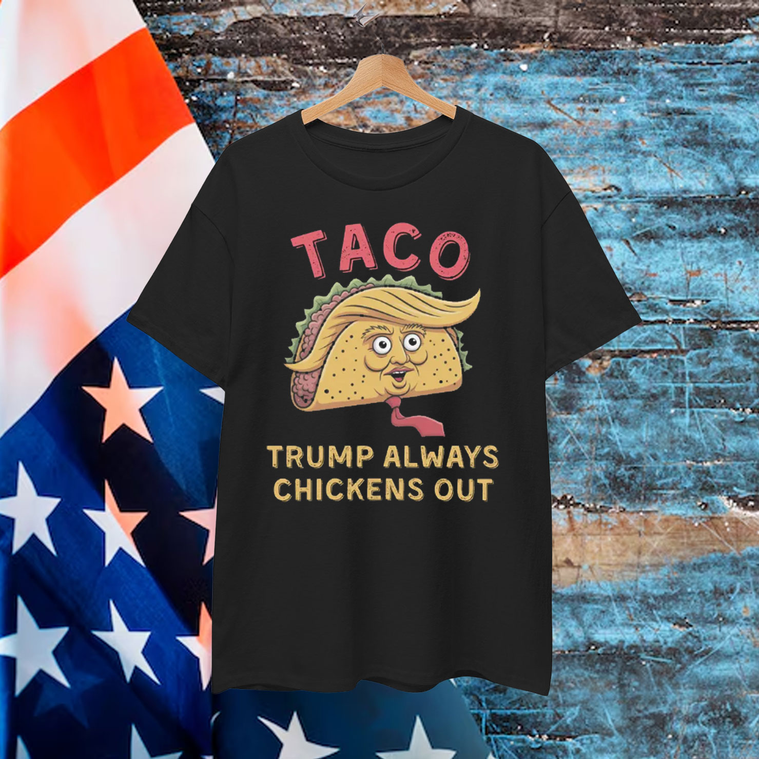 Trump Always Chickens Out Shirt