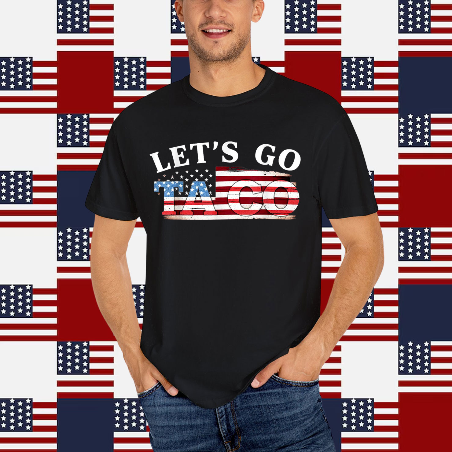 Let's Go TACO Trump Always Chickens Shirt